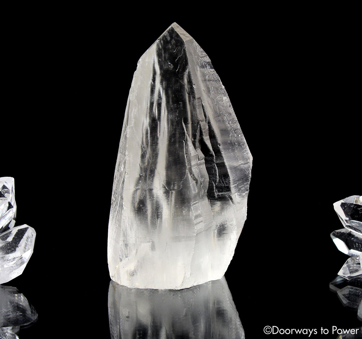 Lemurian Quartz Crystal 'Light Language 9D Energy Gateway'