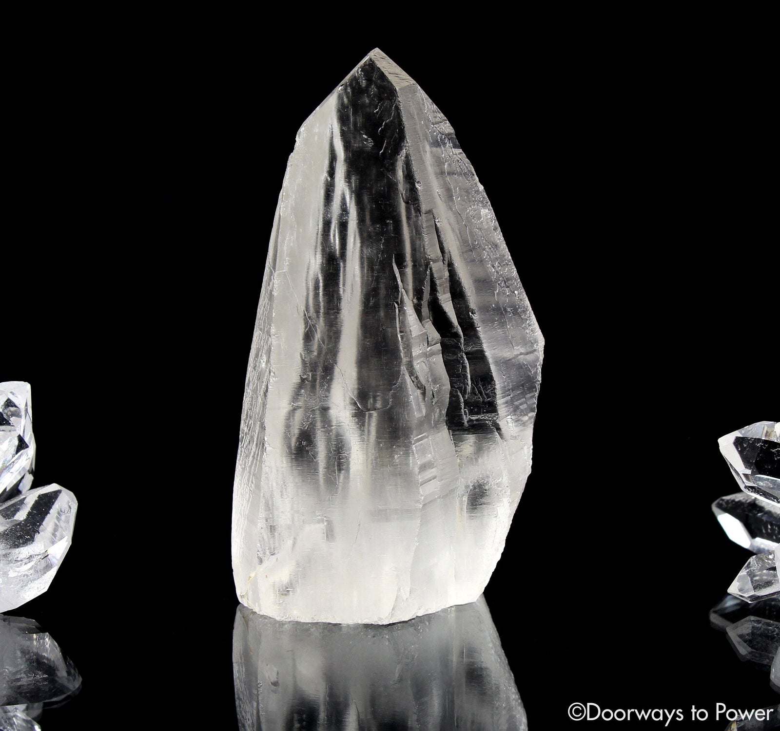 Lemurian Quartz Crystal 'Light Language 9D Energy Gateway'