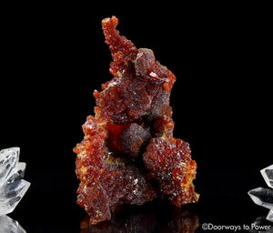 XL Zincite Crystal Specimen Rare A+++ Collectors Quality