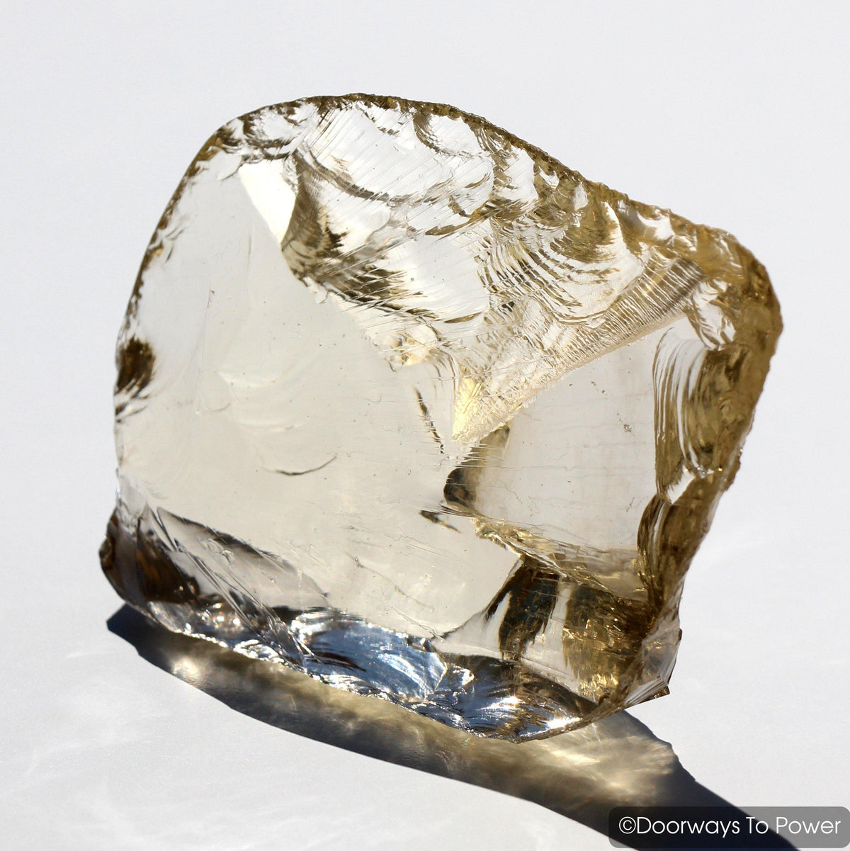 Celestial Gold Monatomic Andara Crystal Altar Stone 'Light of Heaven'