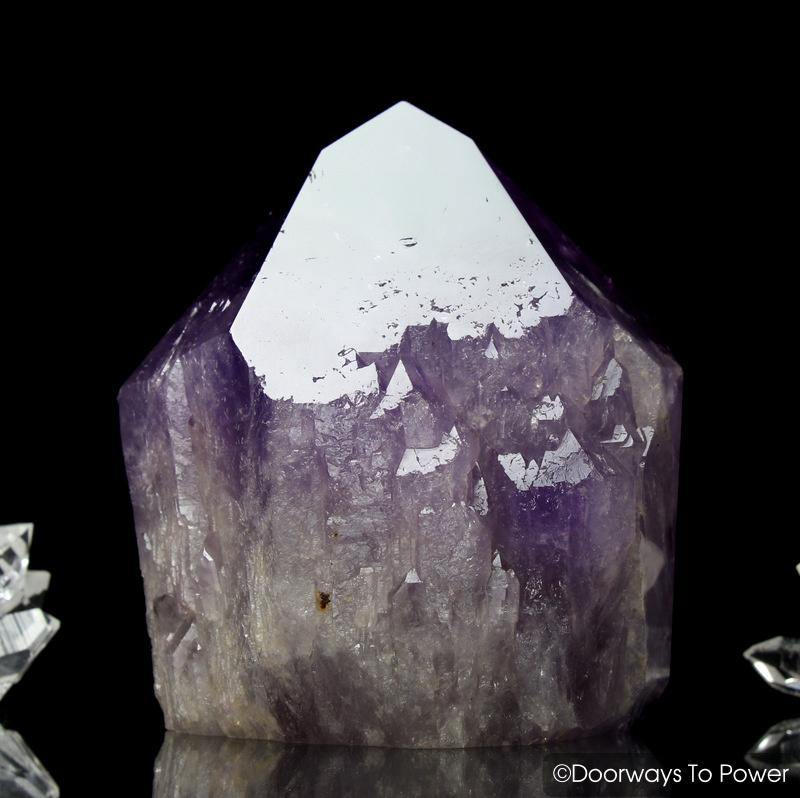 John of God Amethyst Lightbrary Quartz Devic Temple Master Record Keeper Crystal