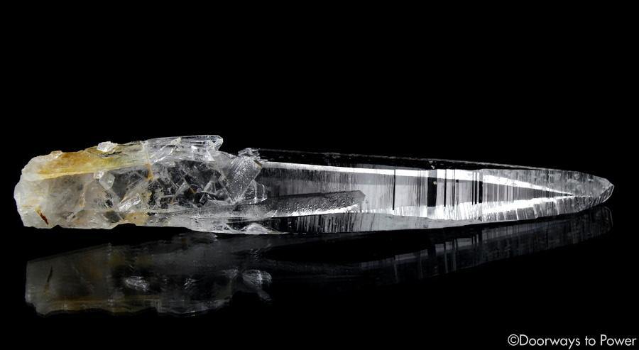  Colombian Lemurian Light Quartz Crystal Record Keeper Laser Wand