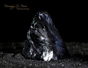 Iridium Black Monatomic Andara Crystal