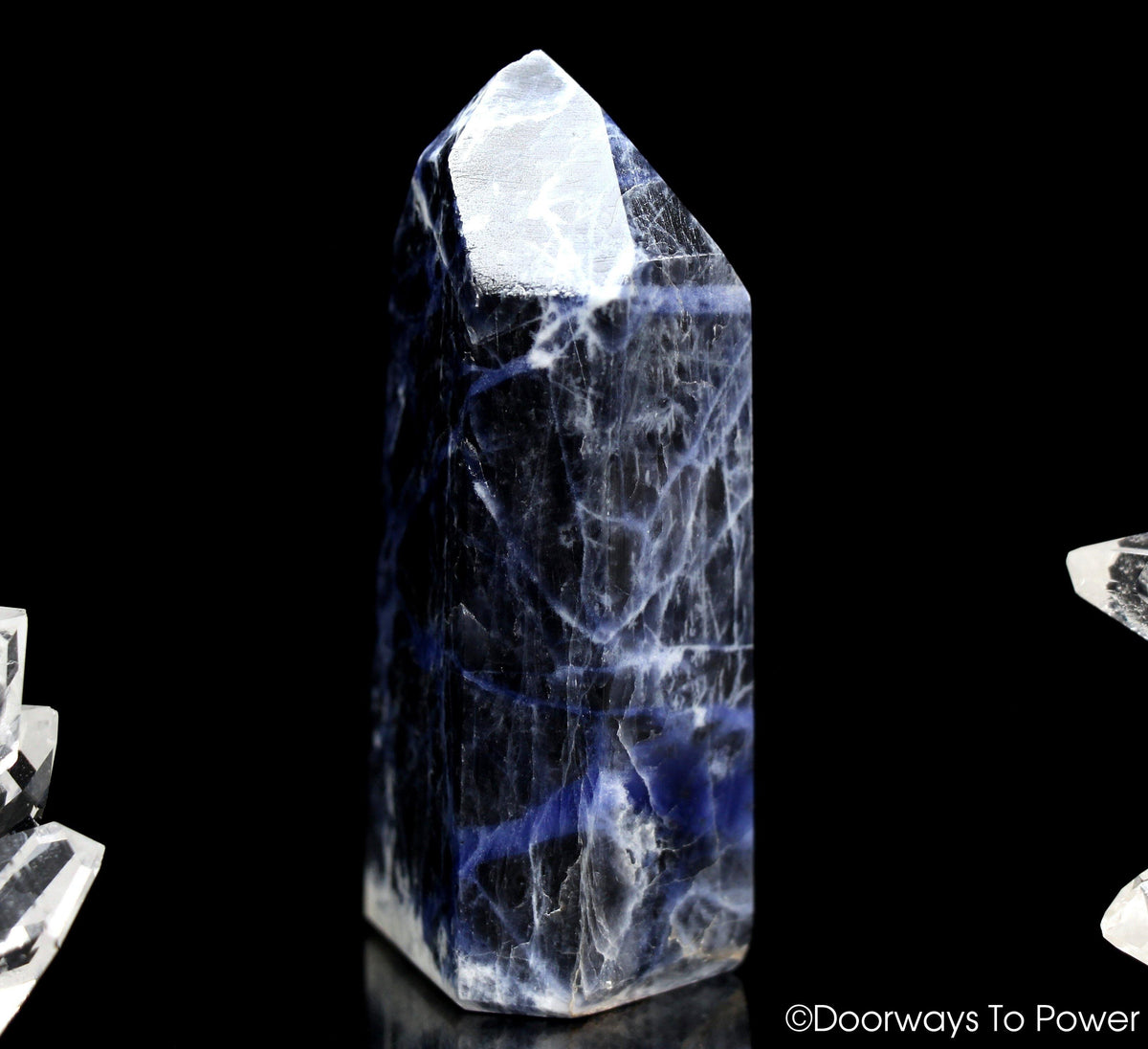 John of God Crystal Sodalite Temple Heart Dow Crystal