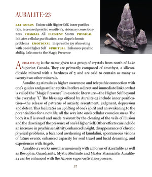 Auralite 23 Crystal Azozeo Super Activated 'Magic Presence'