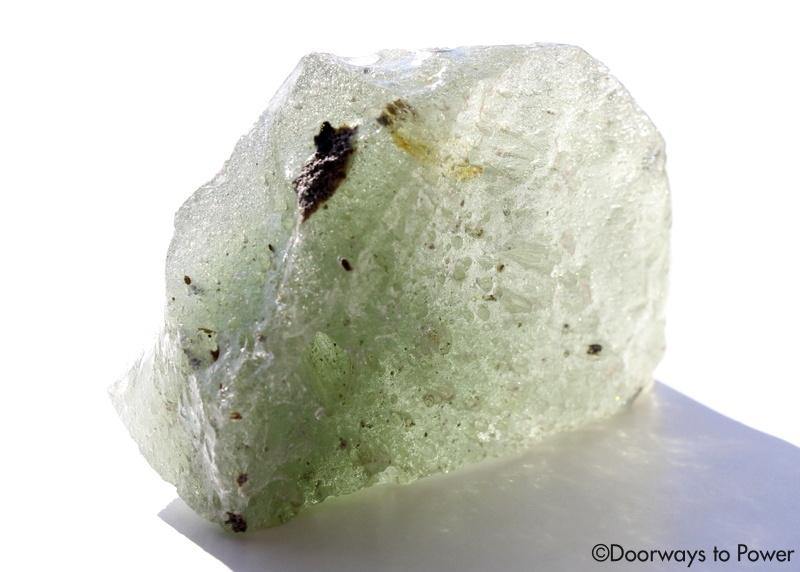 Tibetan Green Sea Foam Elder Andara Temple Crystal 'Mahatmas Wisdom'