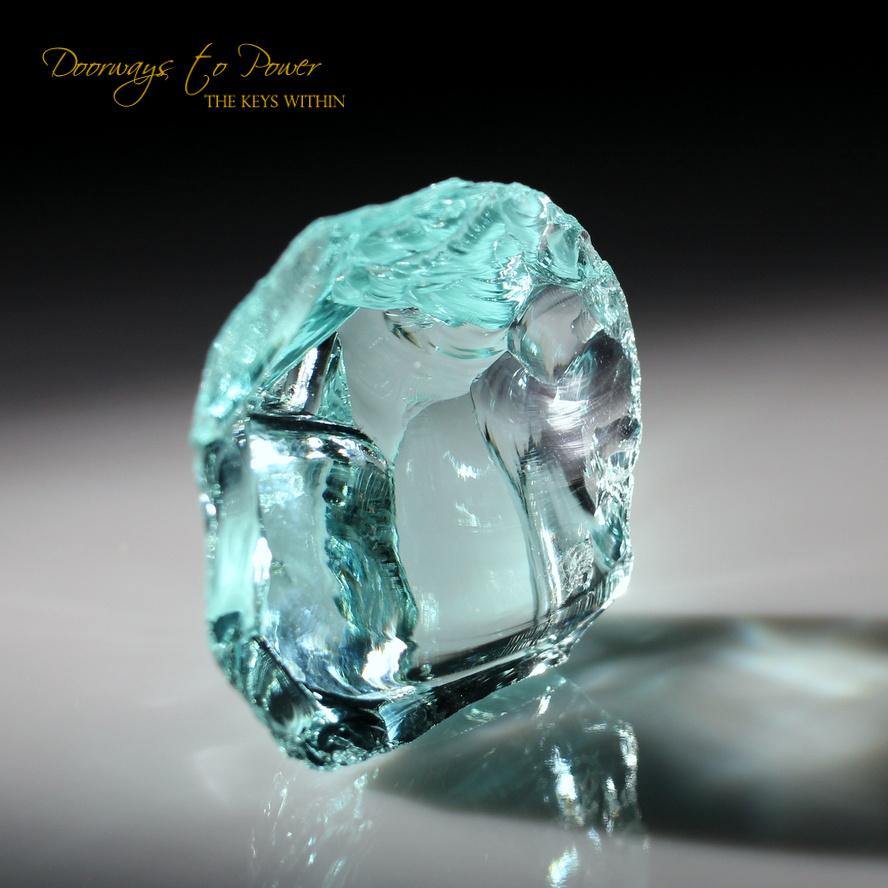 Aqua Serenity Andara Crystal 'Atlantean Hologram'