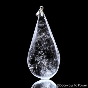 John of God Crystal Pendant Casa Crystal Jewelry