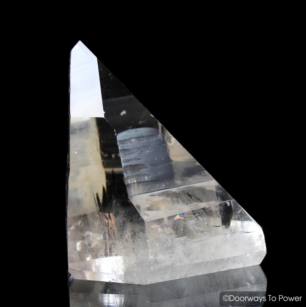 Lemurian Quartz Master Crystal 'Old Soul' Record Keeper