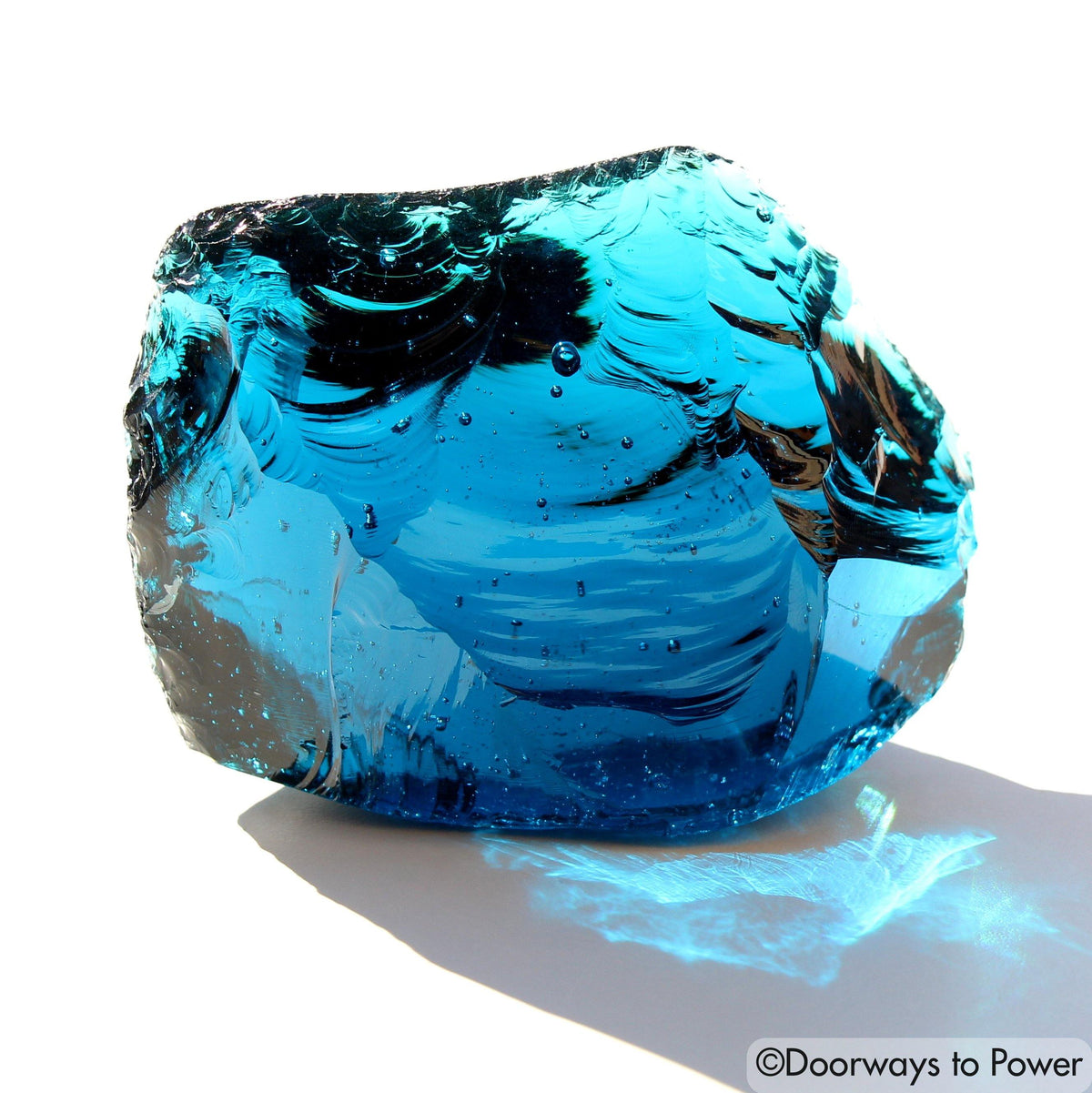 Electric Blue Andara Crystal 'Pleiadian Emissaries of the Light'