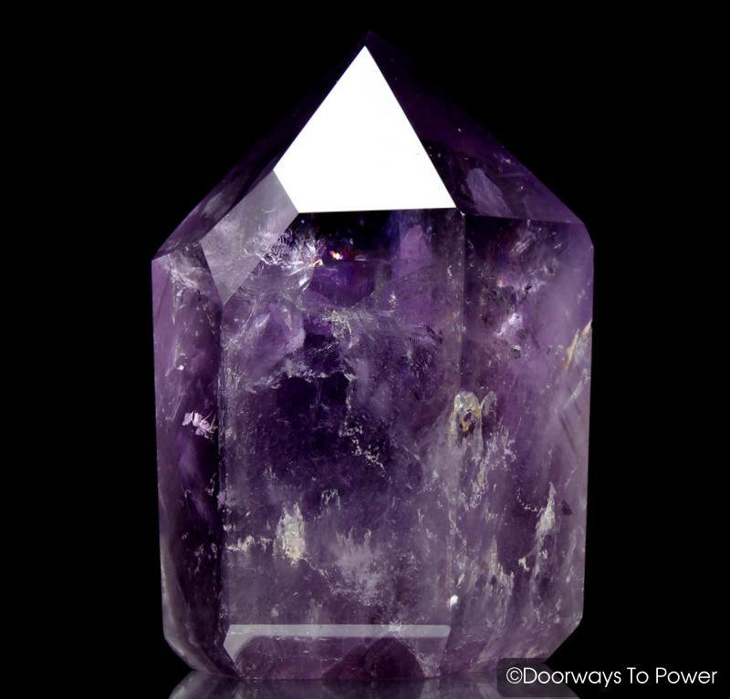 Amethyst Quartz Point Violet Flame