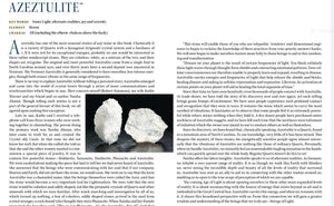 White Azeztulite Crystal Properties