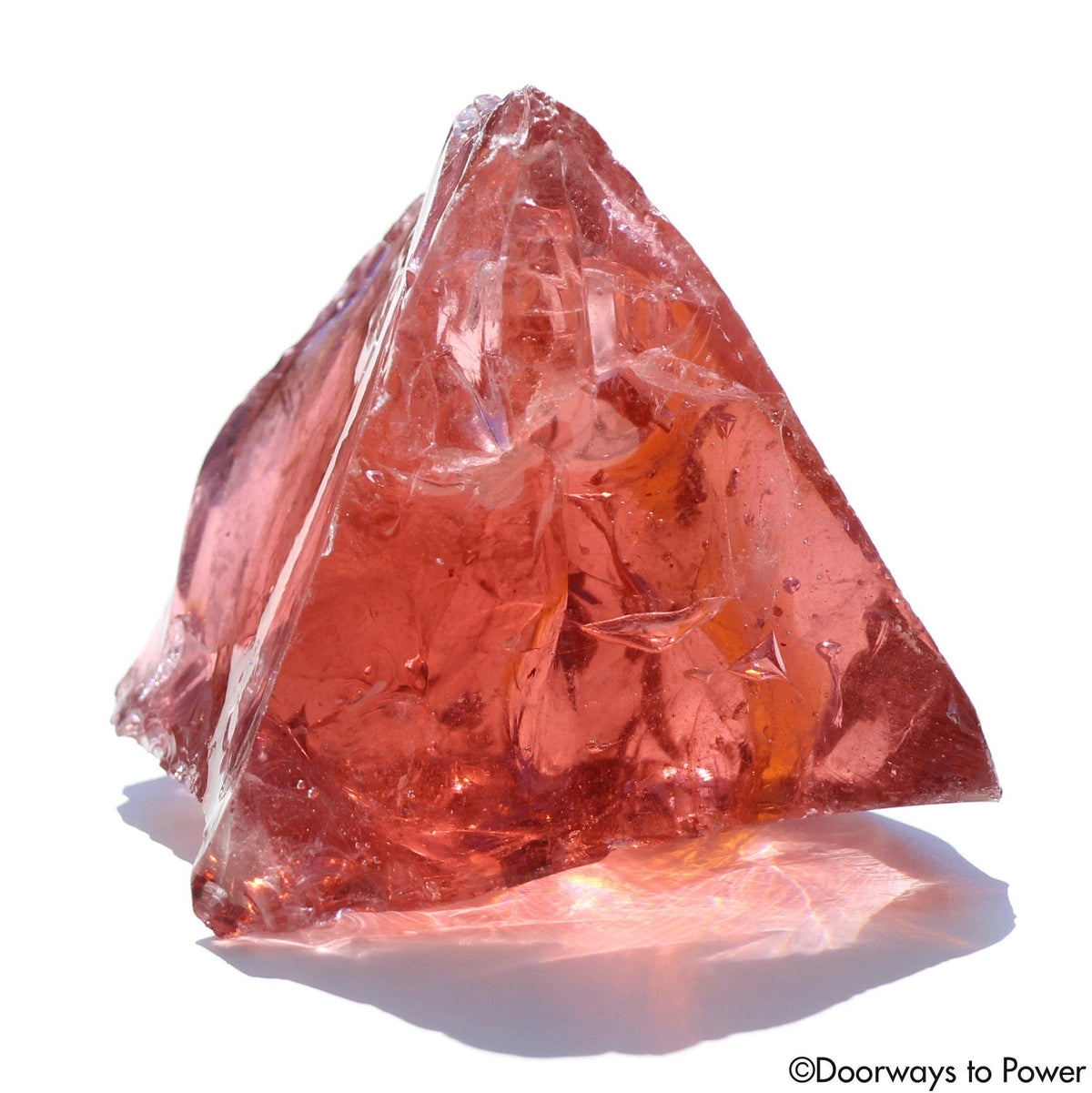 Celestial Heart Andara Crystal 'Rainbow Body' GNIVLOVE PEEK