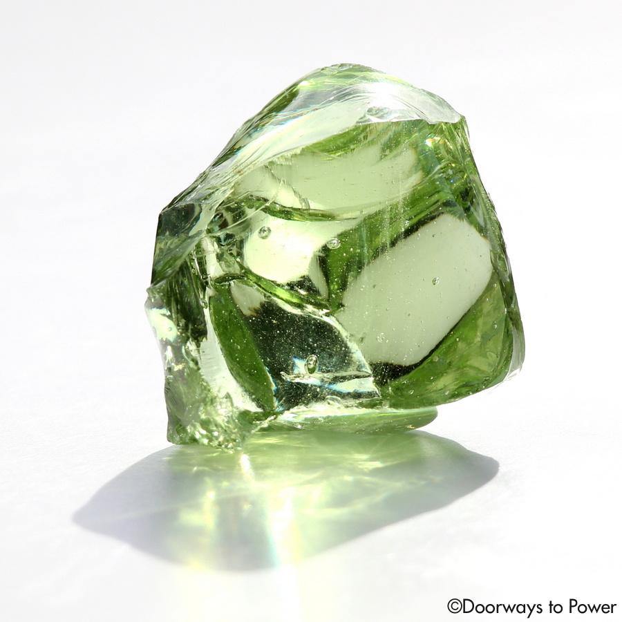 Terra Olive Earth Shaman Andara Crystal Pod 'One Who Sees in the Dark'