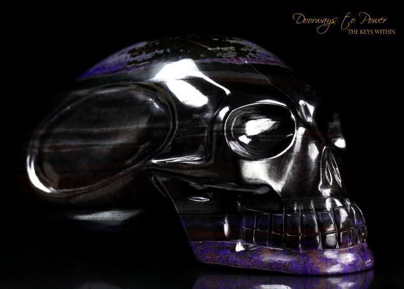 Sugilite Crystal Skull