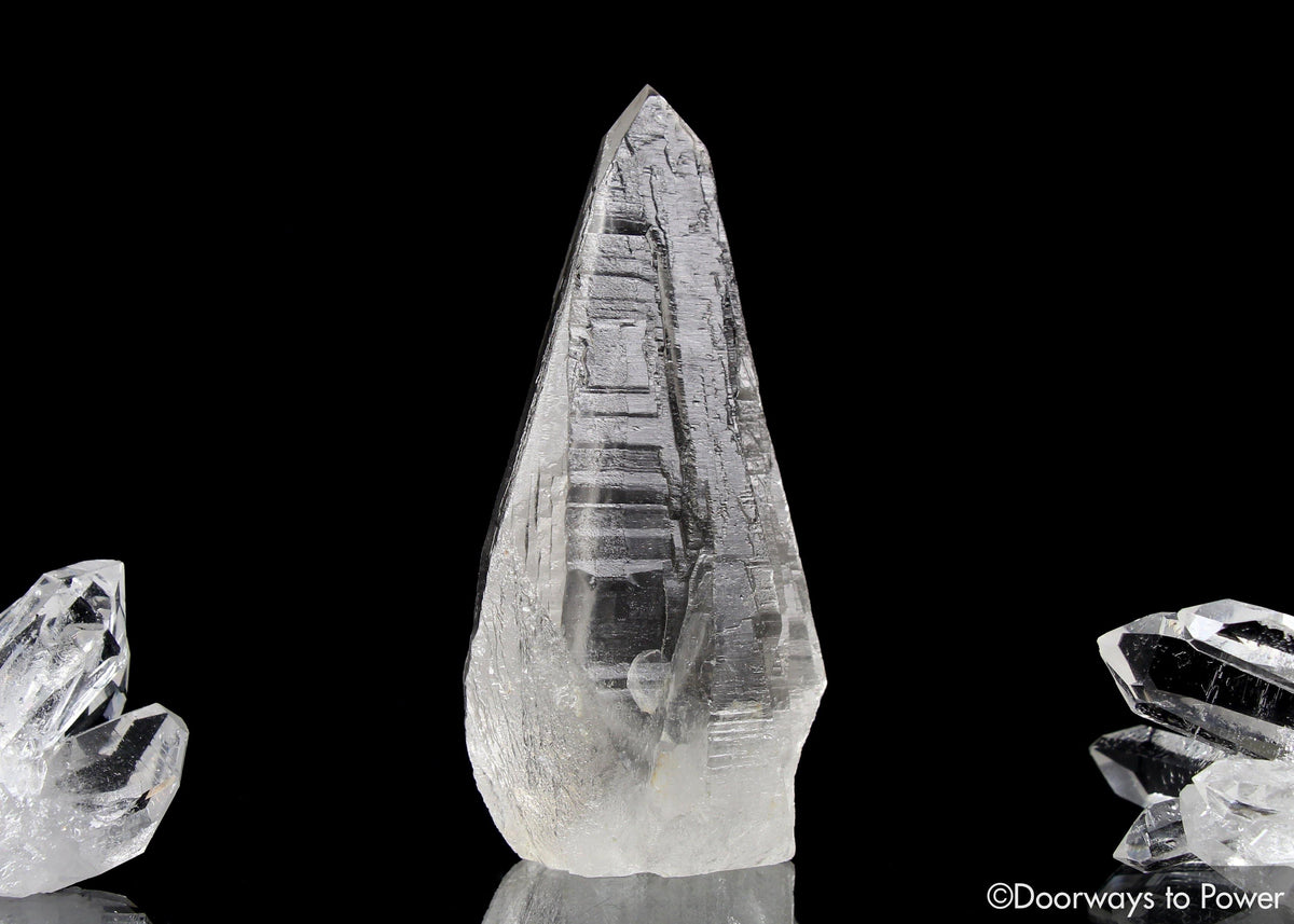 Lemurian Quartz Crystal 'Light Language 9D Energy Gateway'