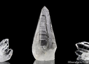 Lemurian Quartz Crystal 'Light Language 9D Energy Gateway'