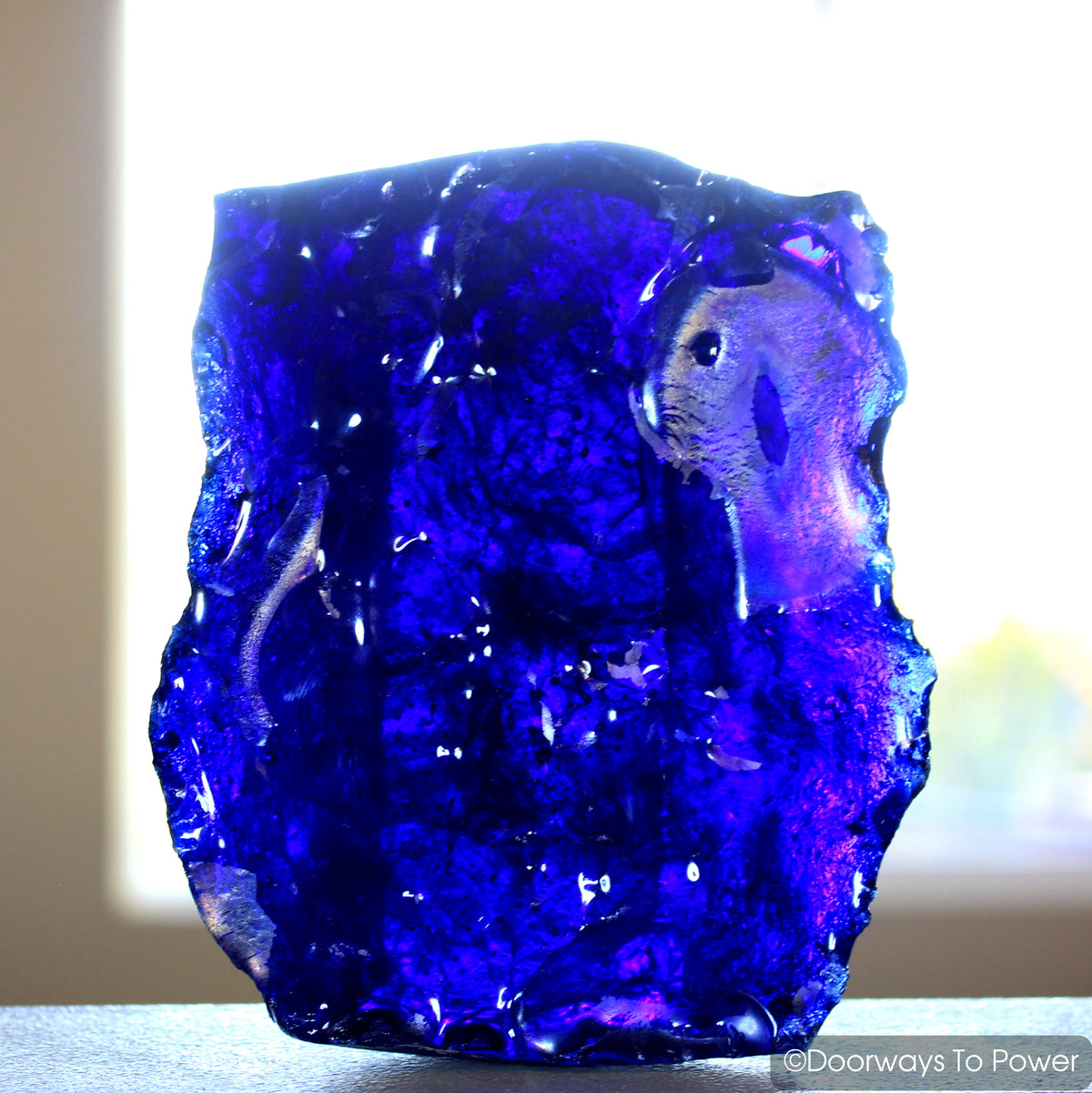 Tanzanite Fire Monatomic Andara Crystal Sculpture