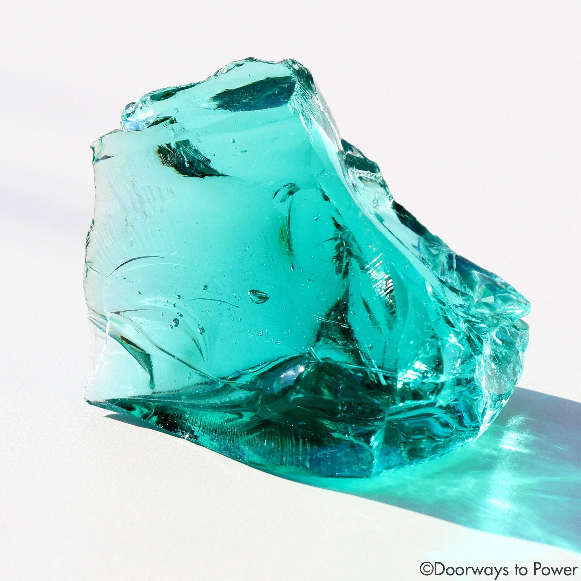 Cyan Angeles Monatomic Andara Crystal 'Celestial Messenger'