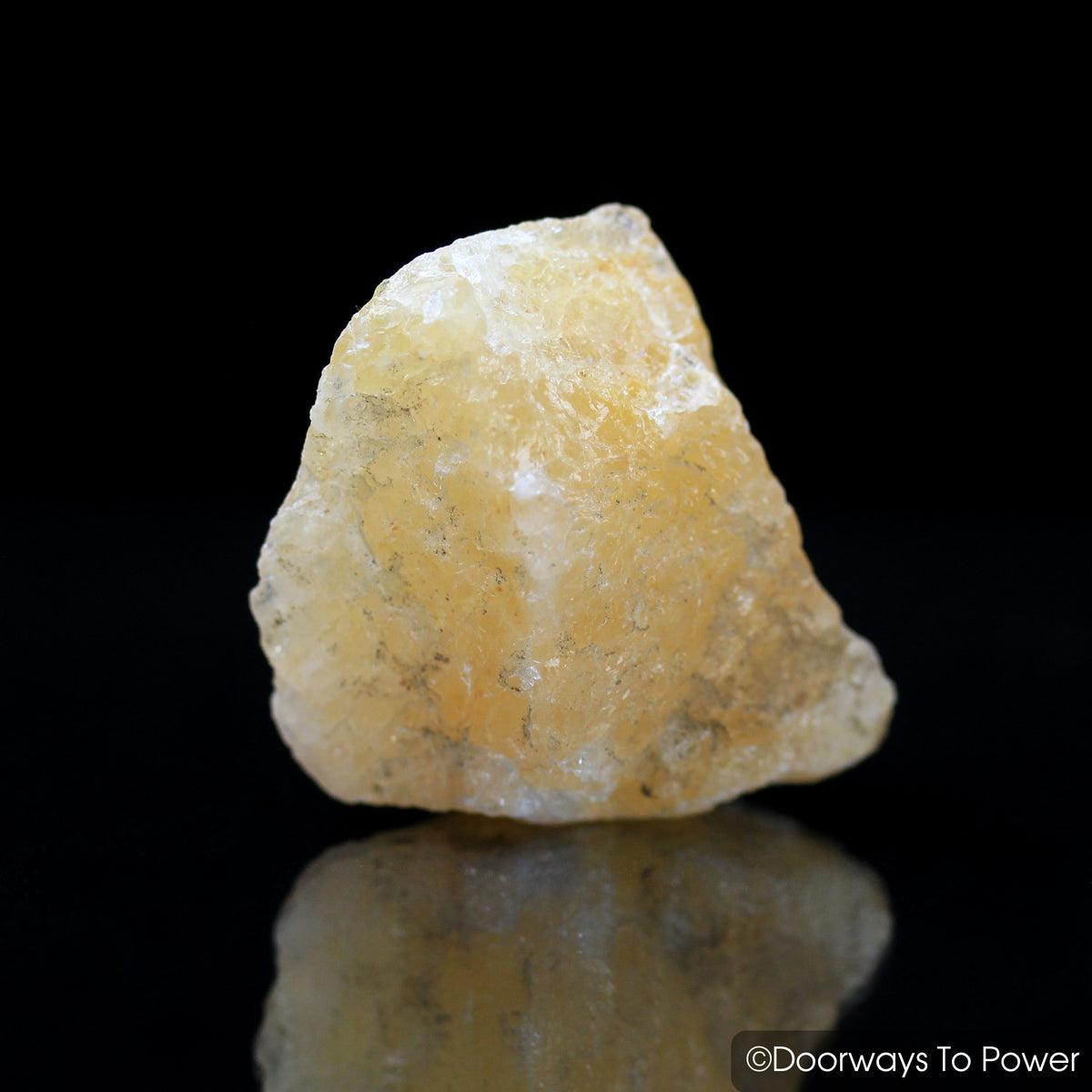 Himalaya Gold Azeztulite Quartz Crystal 'Abundance' Azozeo Activated