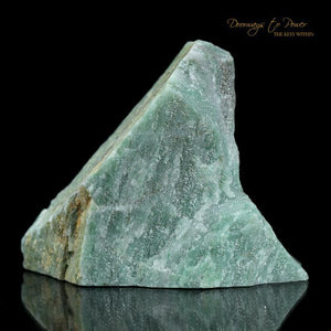 Blue Green Azeztulite Quartz Crystal