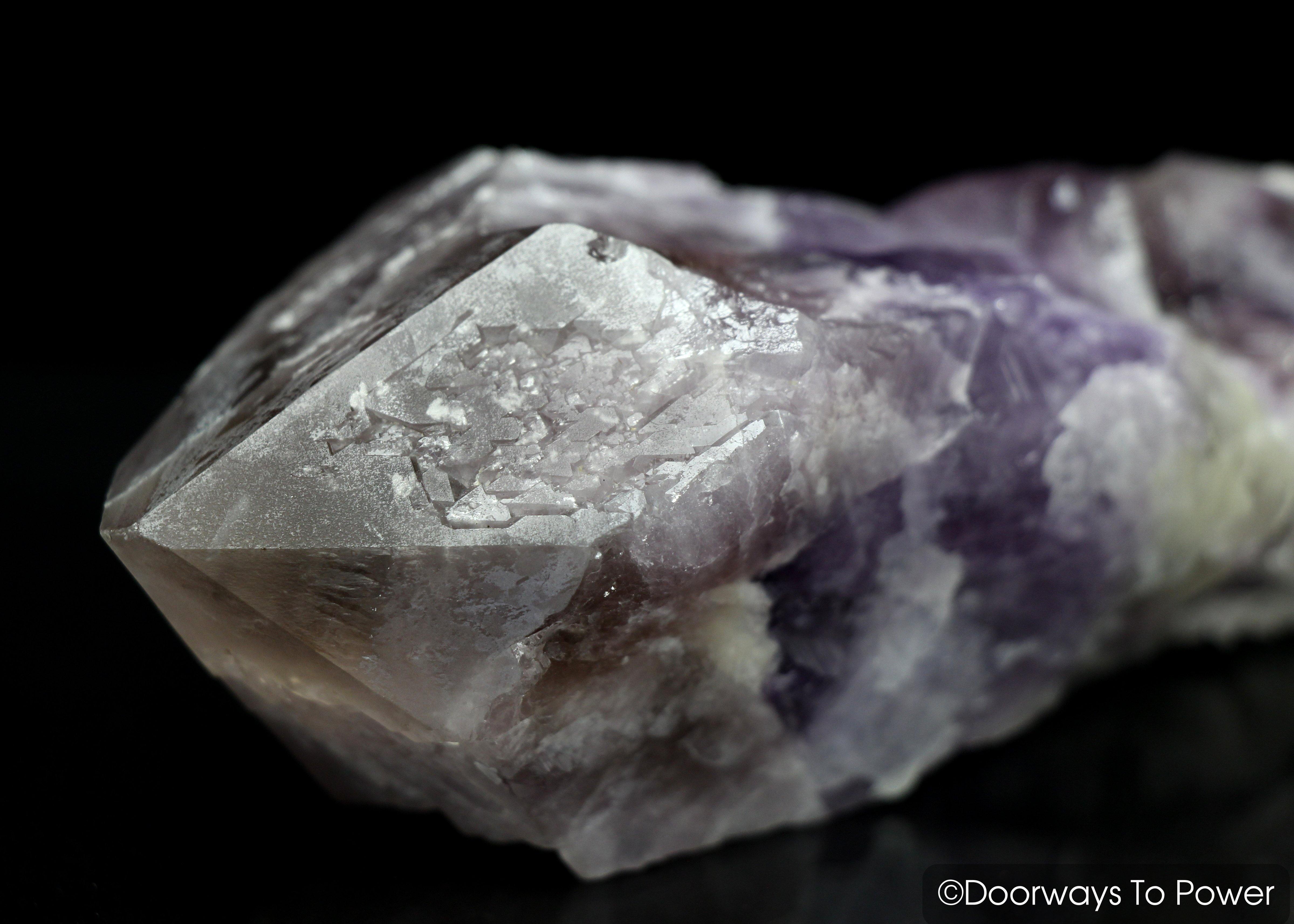 Amazez Azeztulite Trigonic Record Keeper Crystal Wand Azozeo Activated ...