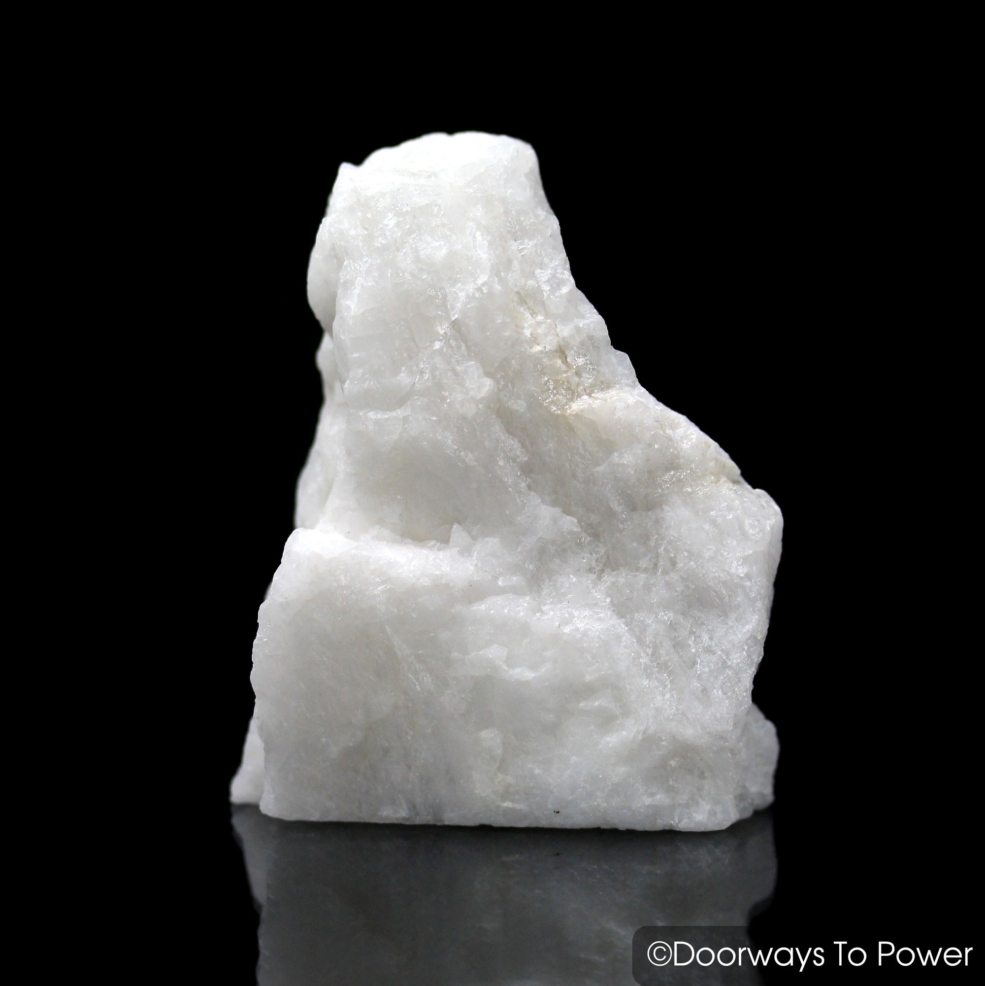 White Azeztulite Crystal Altar Stone Azozeo Activated Synergy 12 Stone