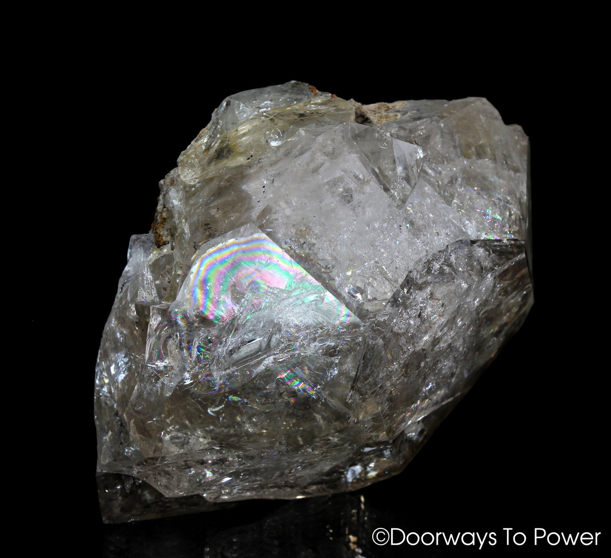 Herkimer Diamond DT Devic Temple Master Record Keeper Crystal 'Portal Access'