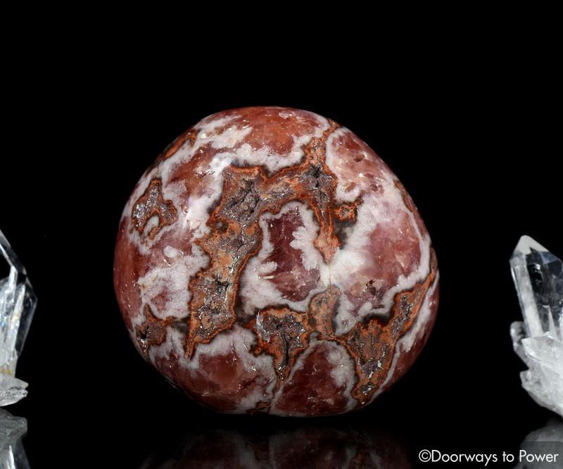 Pink Amethyst Polished Stone 'Soul Retrieval'