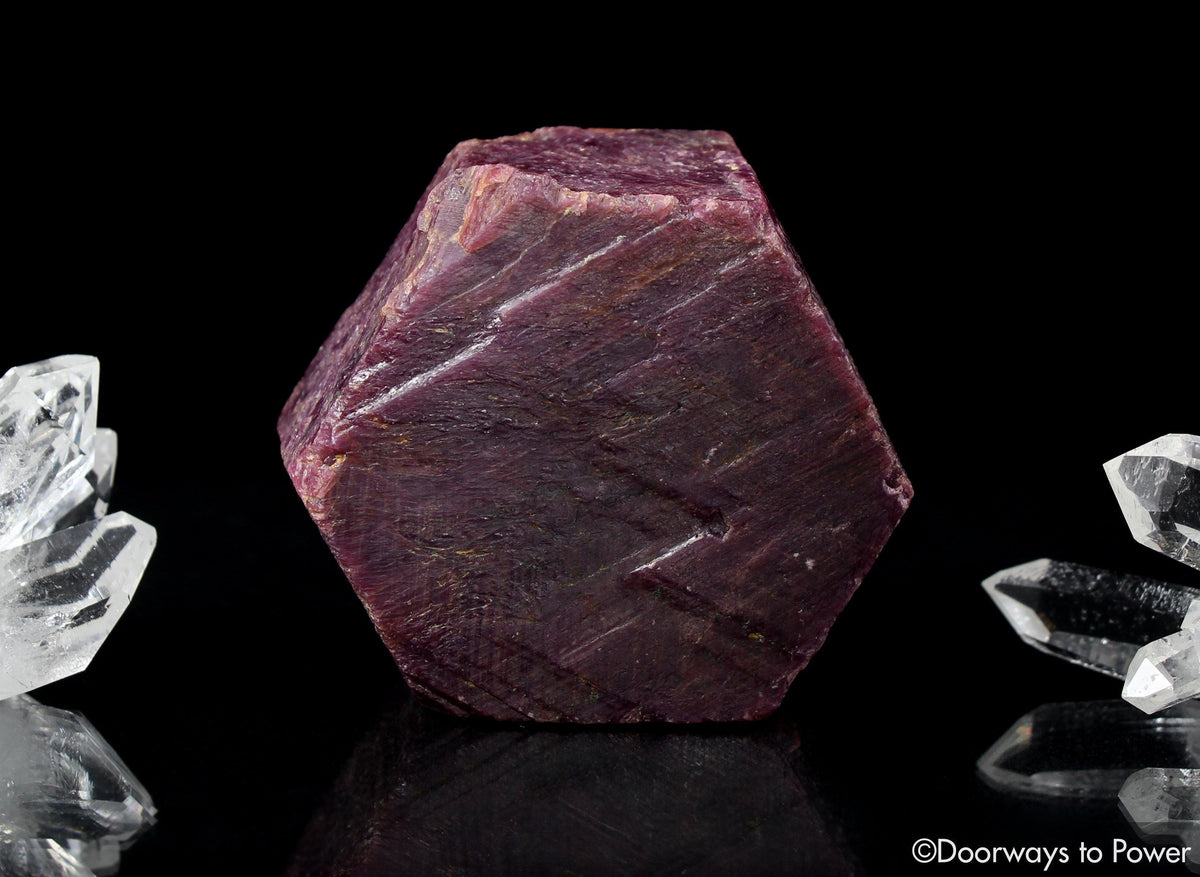 Ruby Corundum Specimen 