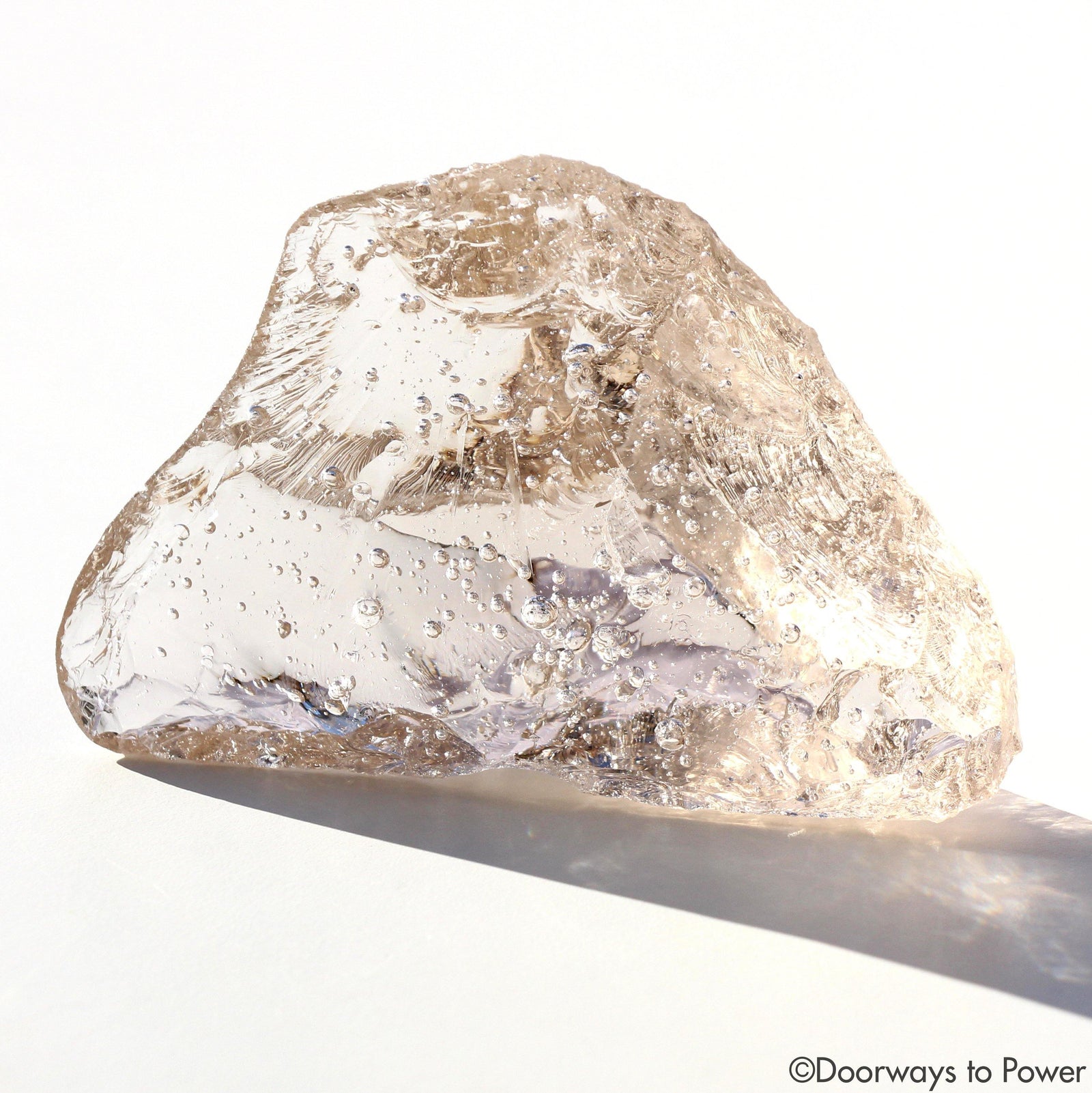 Arcturian StarSeed Pink Monatomic Andara Crystal 'Quantum Light Pod'