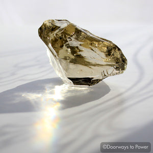 Celestial Gold Monatomic Andara Crystal 'Golden Light Merkaba'