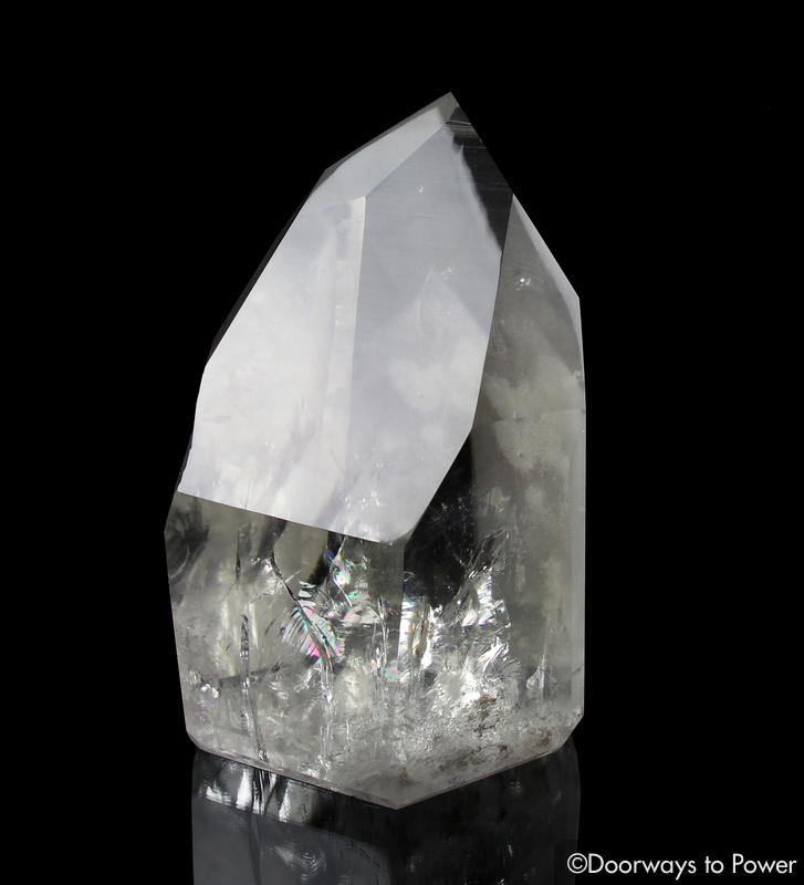 Lemurian Light Phantom Quartz Crystal XL 'ERA of LIGHT' 