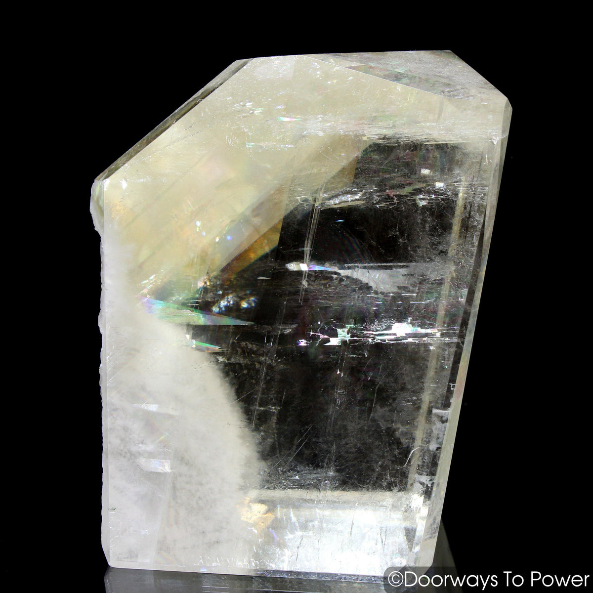 Golden Optical Calcite Crystal 