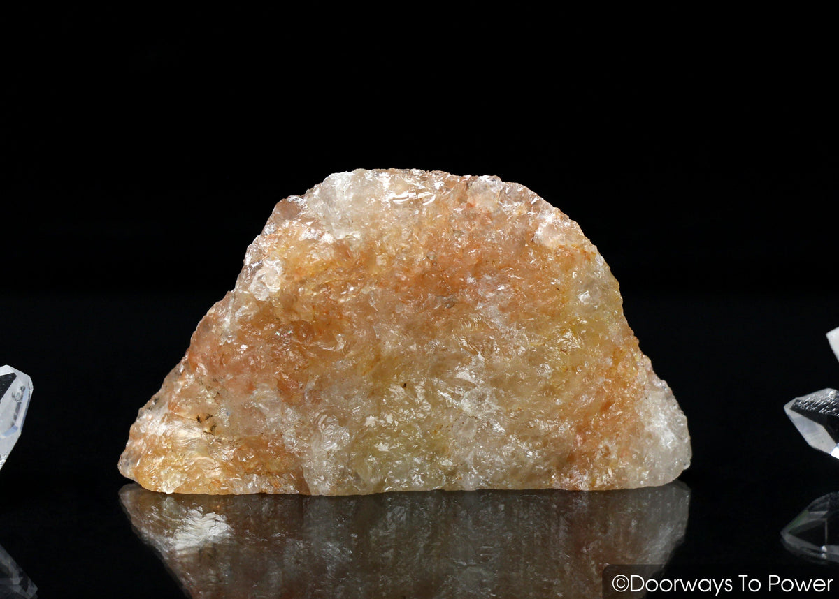 Himalaya Gold Azeztulite Quartz Crystal Azozeo Activated