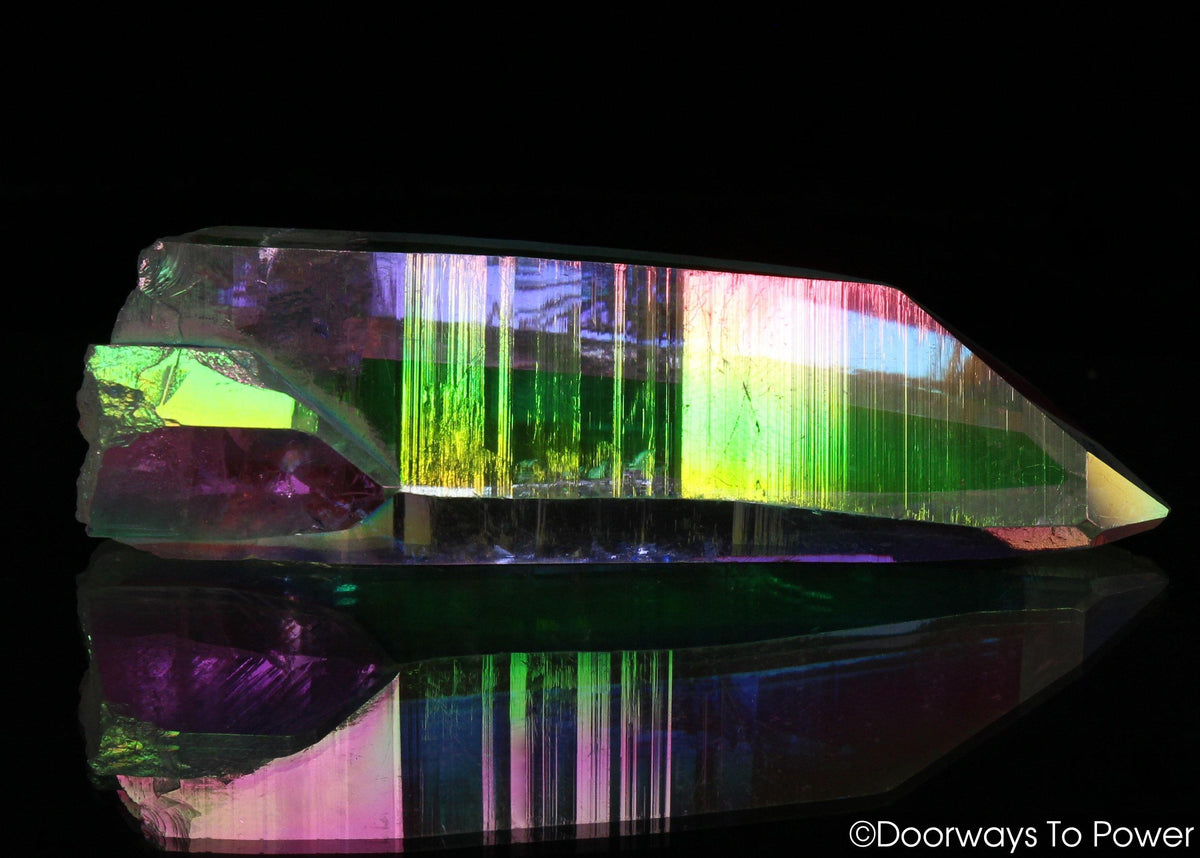 Angel Aura Lemurian Quartz Pleiadian Starbrary Record Keeper Isis Crystal