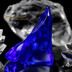 Siberian Blue Quartz Crystal 'Everything is Possible'
