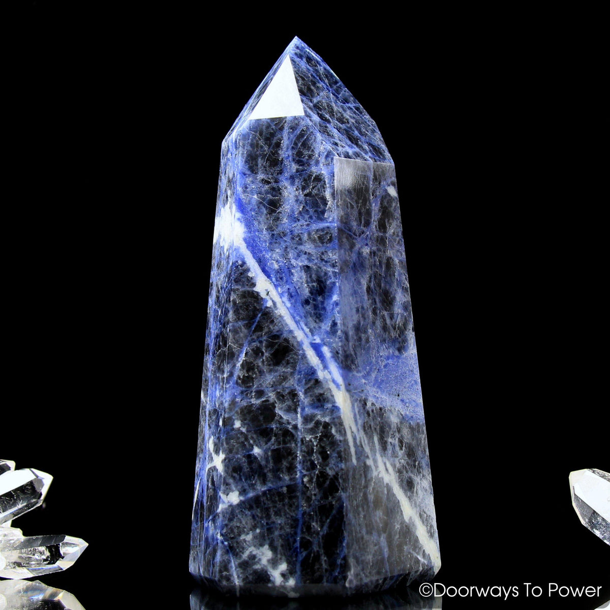 John of God Crystal Sodalite Temple Heart Dow