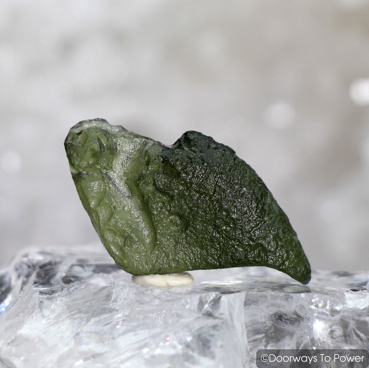 Moldavite Tektite Angel Wing Synergy 12 Stone