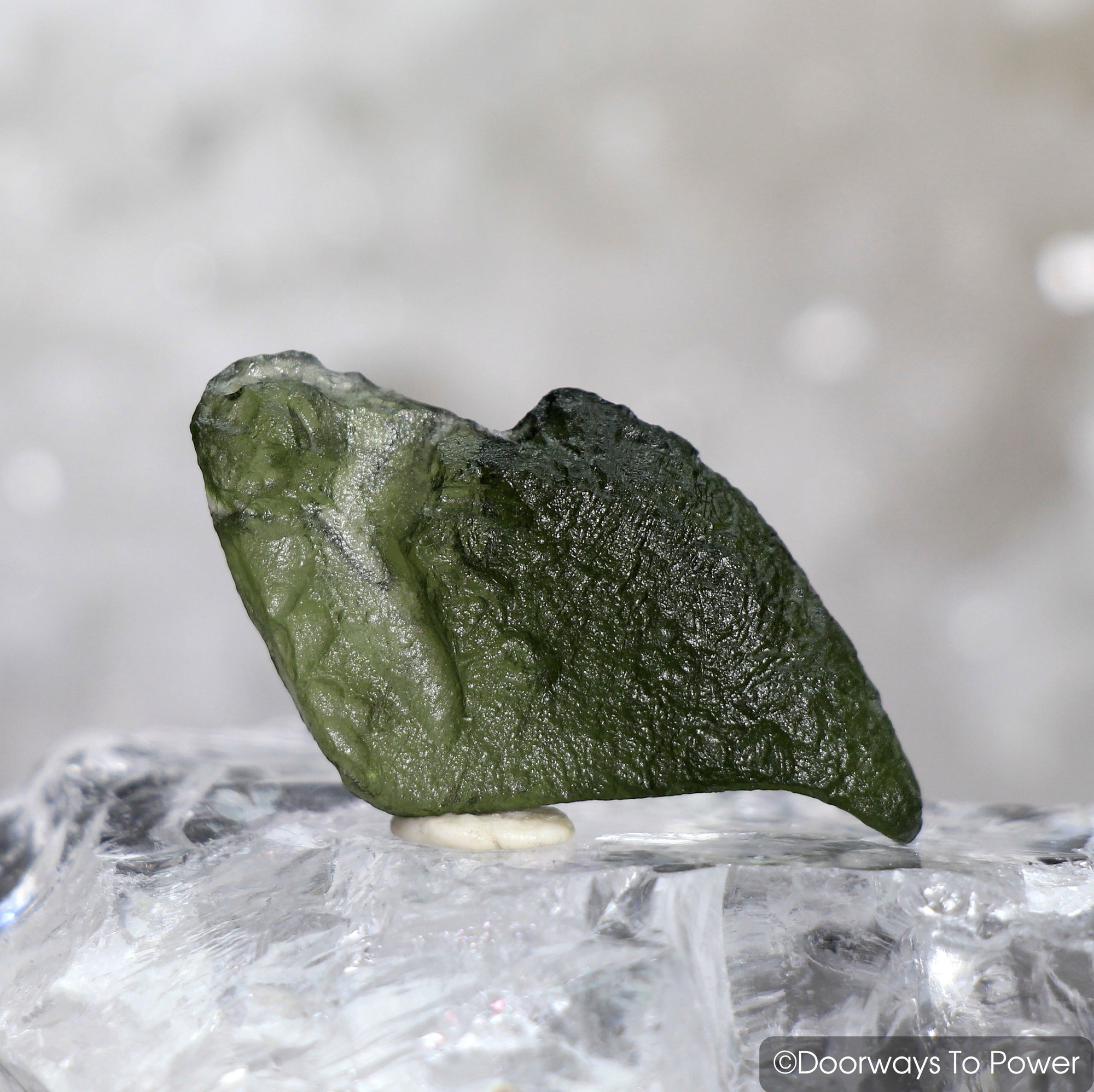 Moldavite Tektite Angel Wing Synergy 12 Stone