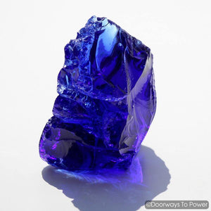 Tanzanite Fire Elestial Sapphire Monatomic Andara Crystal 'Lu·Mi·Nar·Y'