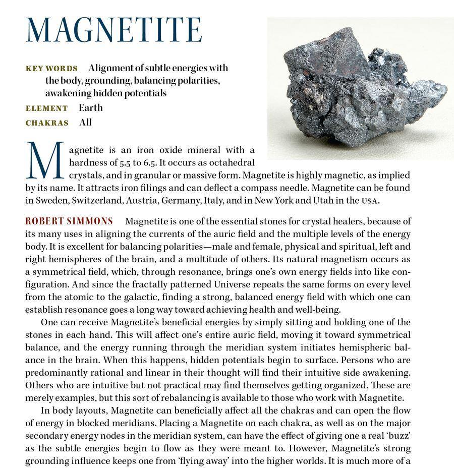 Magnetite Properties