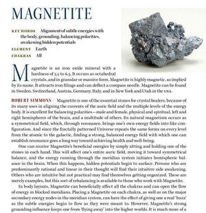 Magnetite Properties