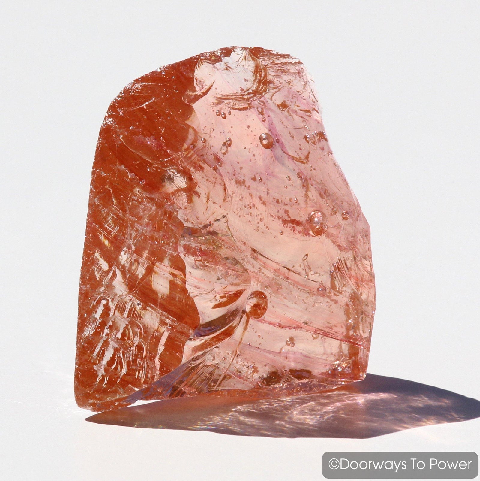 Celestial Heart Monatomic Andara Crystal 'Rainbow Body' GNIVLOVE PEEK