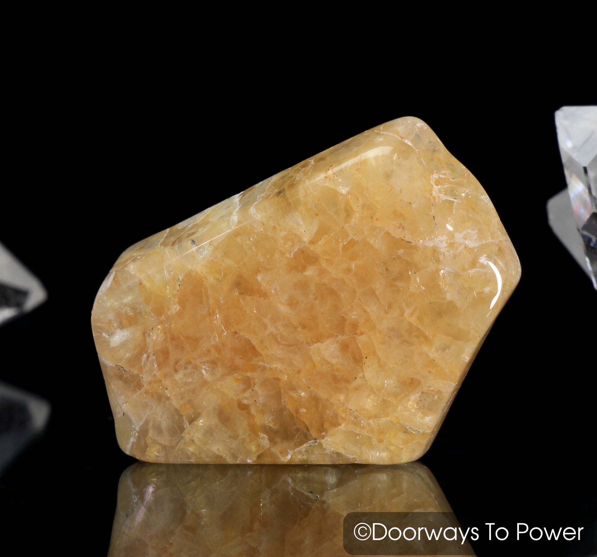 Himalaya Gold Azeztulite Crystal