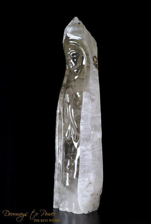  Laser Quartz Point Crystal Sculpture