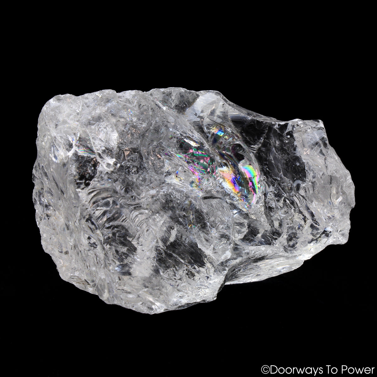 Satyaloka Clear Azeztulite Quartz Synergy 12 Crystal 