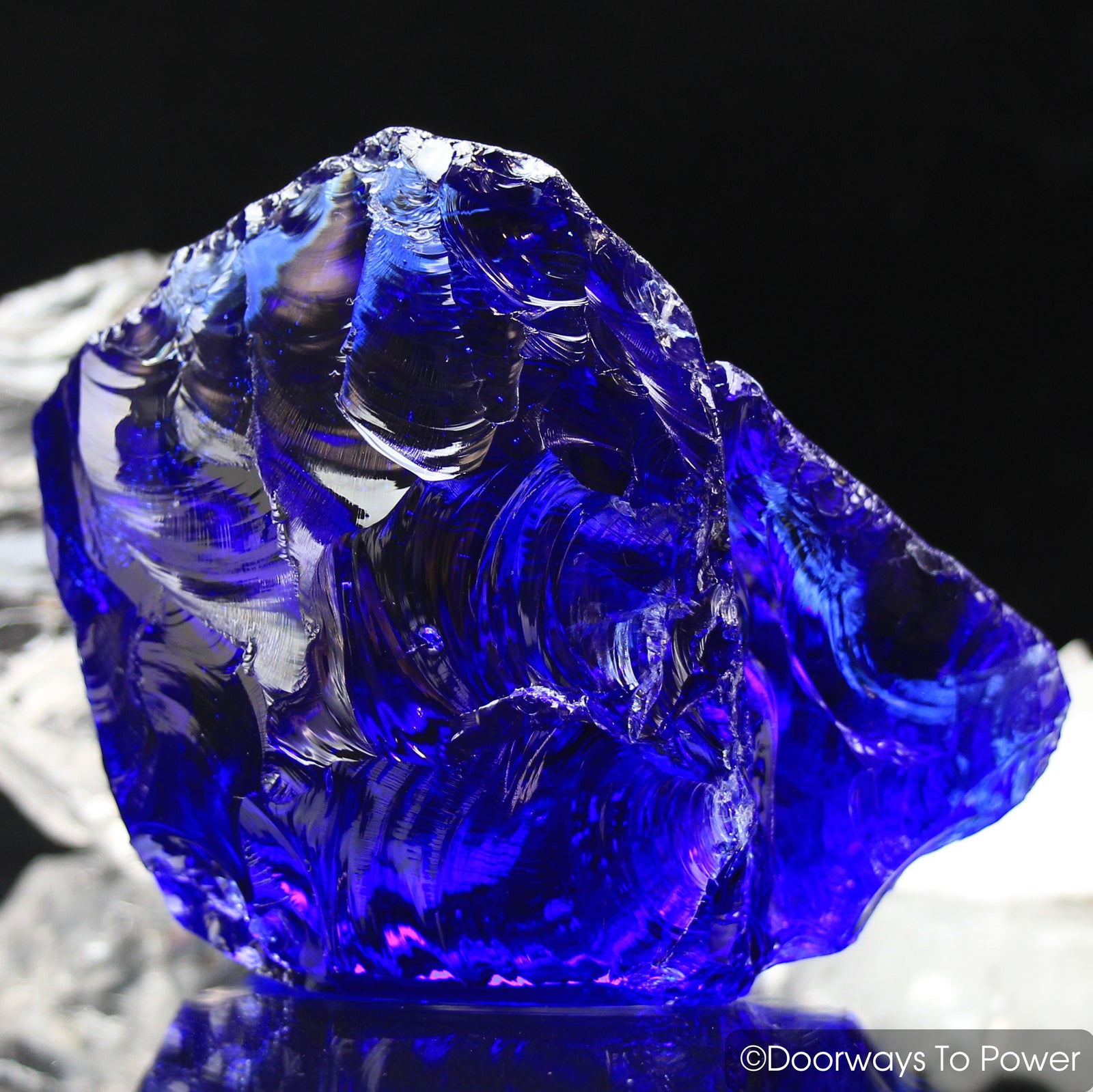 Elestial Starlight Sapphire & Tanzanite Fire Monatomic Andara Crystal Altar Stone