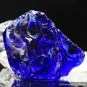 Elestial Starlight Sapphire & Tanzanite Fire Monatomic Andara Crystal Altar Stone