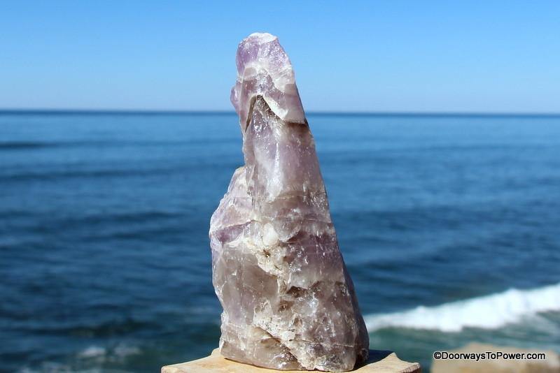 Amazez Amythest Azeztulite Altar Stone Azozeo Super Activated Big